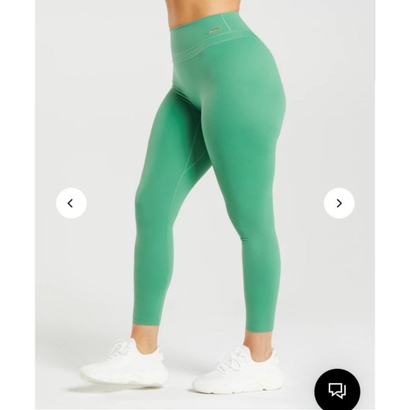Gymshark Whitney High Rise Leggings Palm Green Size Extra Large - Picture 5 of 16